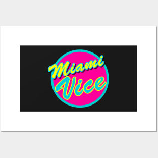 Miami Vice Posters and Art